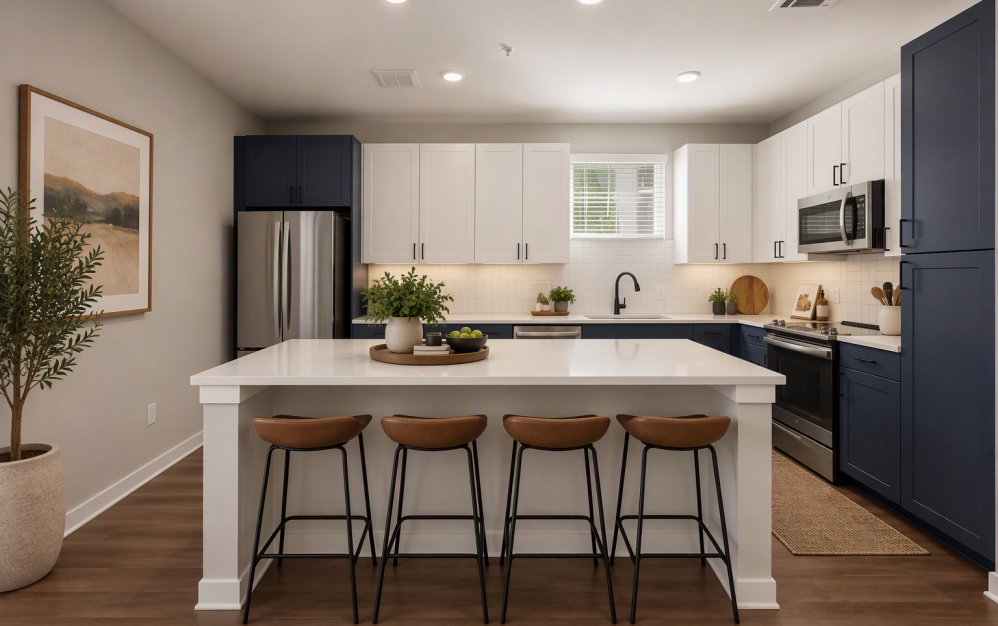 B1.1 Living Room & Kitchen 