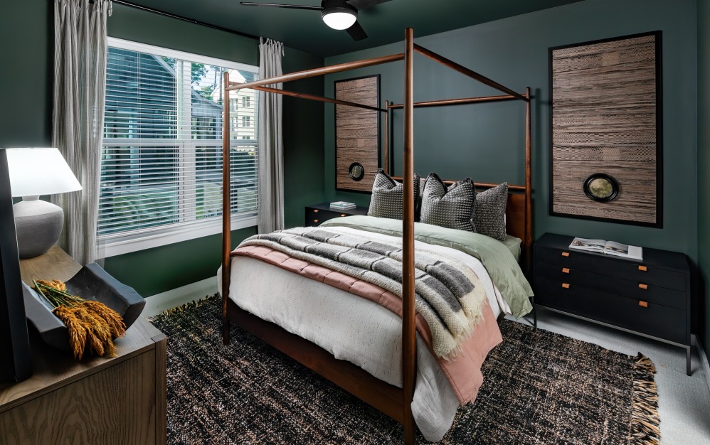 B2 - 2 bedroom floorplan layout with 2 bathrooms and 1261 square feet (Floor 6)