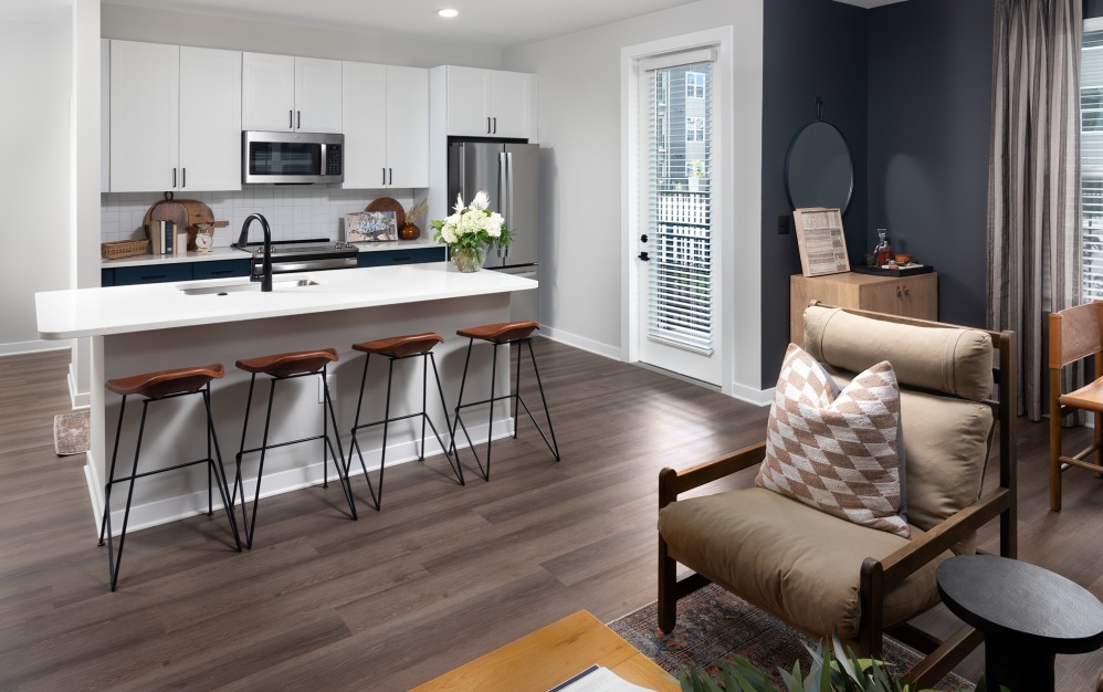 B2 - 2 bedroom floorplan layout with 2 bathrooms and 1261 square feet (Floor 2)